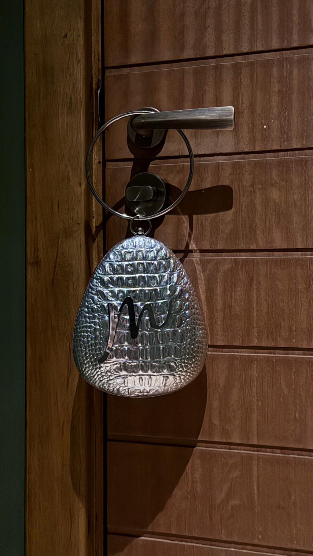 Mar Pear Silver Charm