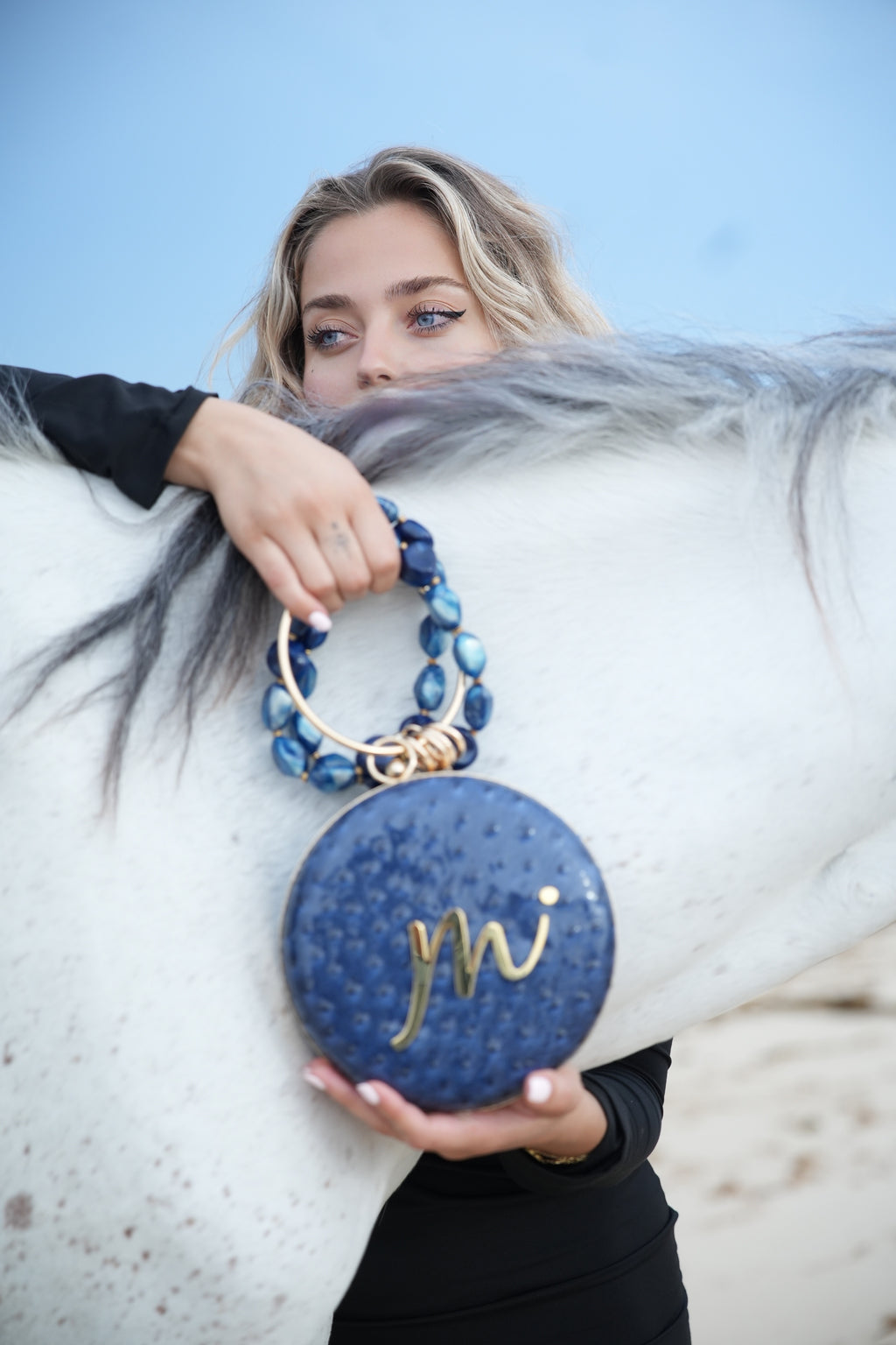 Mar Chainé Petrol Blue